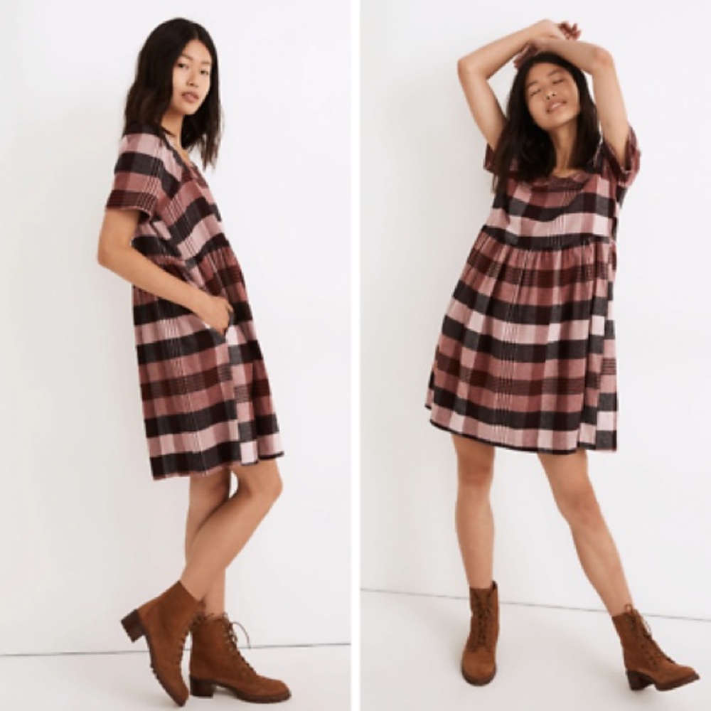 Madewell Plaid Dress